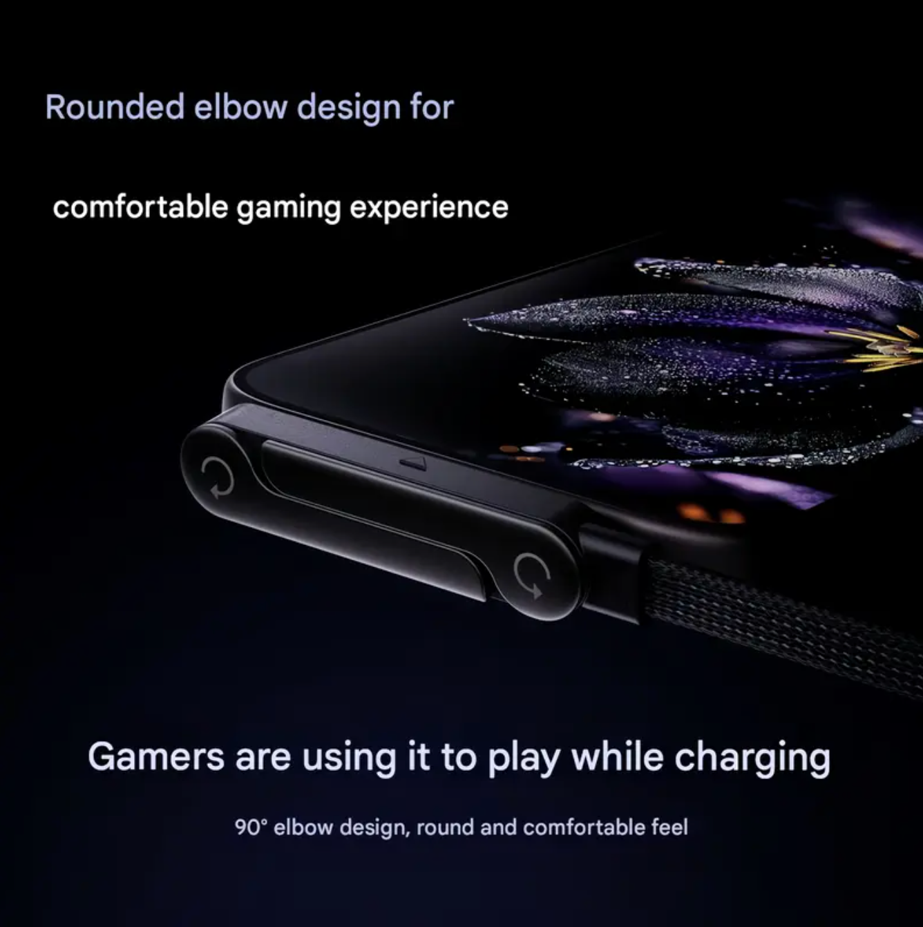 2-in-1 Onzichtbare Houder Oplaadkabel – Snelle Oplaadkabel met Ingebouwde Telefoonstandaard