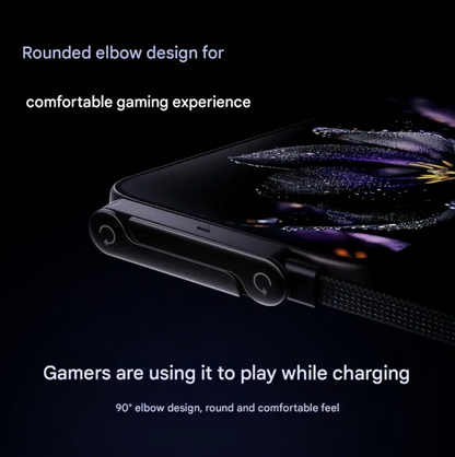 2-in-1 Onzichtbare Houder Oplaadkabel – Snelle Oplaadkabel met Ingebouwde Telefoonstandaard