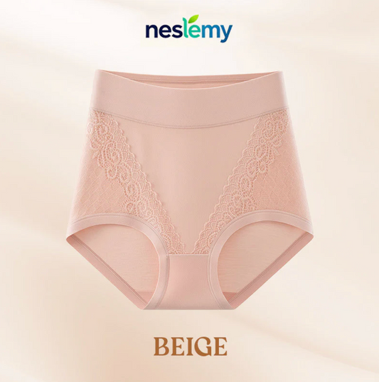 Bragas elegantes, cómodas y de cintura alta a prueba de fugas para personas mayores