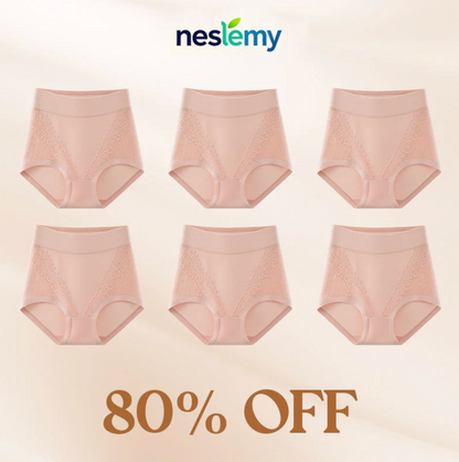 Elegant, Comfortabele Hoge Taille Lekvrije Onderbroeken voor Ouderen