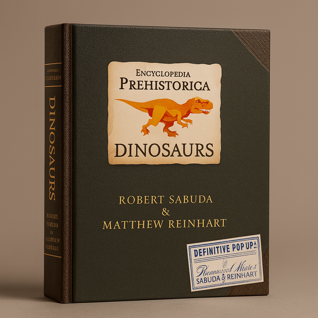 3D Encyclopedia Prehistorica Series - Dinosaurs + Sharks & Sea Monsters — Pop-Up Book