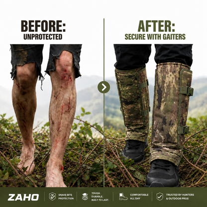 ZAHO™ Tactical Snake Gaiters