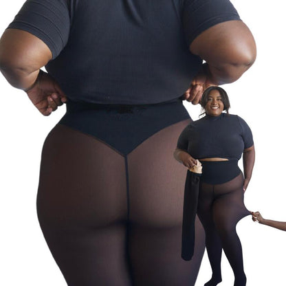 Nuevas Mallas de Compresión Mágica – Ajuste Ceñido con Una Sola Costura, Moldeadoras y de Comodidad Transparente