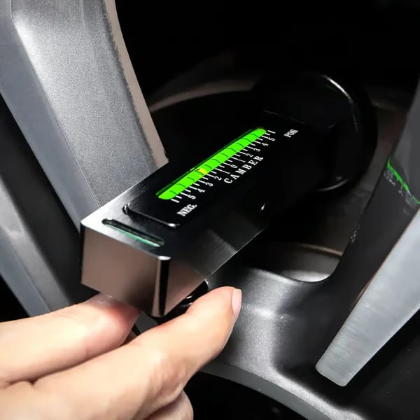 Herramienta de Medición Magnética Ajustable para Reparación de Neumáticos de Automóviles, Camiones y Casas Rodantes