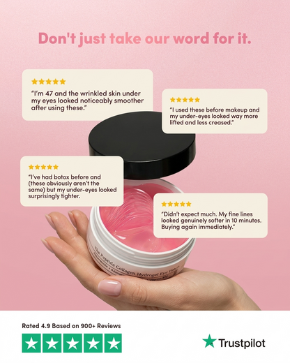 Peptide Collagen Hydrogel Eye Patches