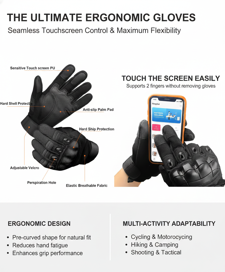 ZAHO™ Aegis Tactische Handschoenen