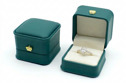 “Emily” Oval Halo — 2.02ct Lab-Grown D-VS1 Diamond Ring