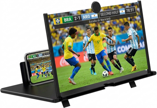 3D Curved Screen Magnifier for Smartphones