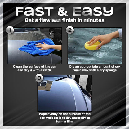 Crema de Cera Cerámica de Titanio para la Protección Máxima del Automóvil 🚗✨