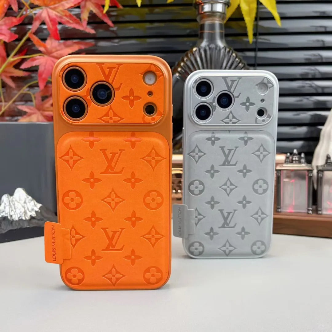 LV Klassiek Monogram iPhone Hoesje – Luxe Beschermhoes voor iPhone 17/16/15/14