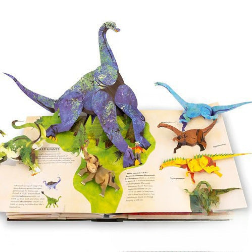 3D Encyclopedia Prehistorica Series - Dinosaurs + Sharks & Sea Monsters — Pop-Up Book