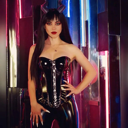 Corsé sobre el busto