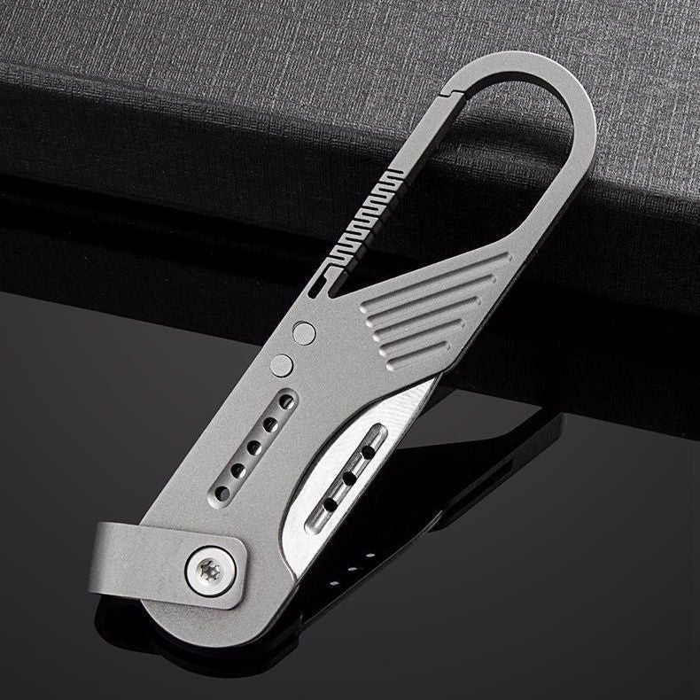 ZAHO™ Titanium Alloy Keychain Knife