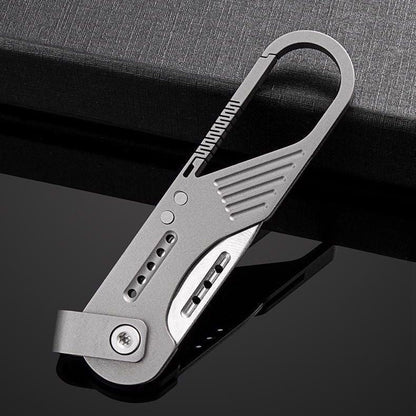 ZAHO™ Titanium Alloy Keychain Knife