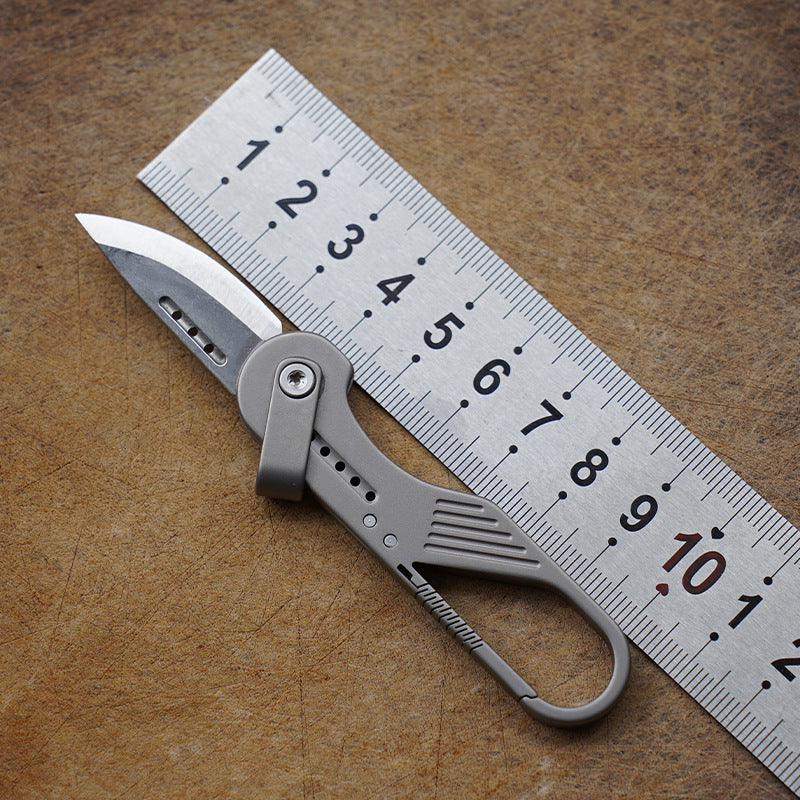 ZAHO™ Titanium Alloy Keychain Knife