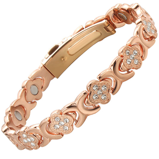 🔥Diystar® Copper Bracelets for Women. Pure Copper Magnetic Bracelet with 3800 Gauss Effective Magnets
