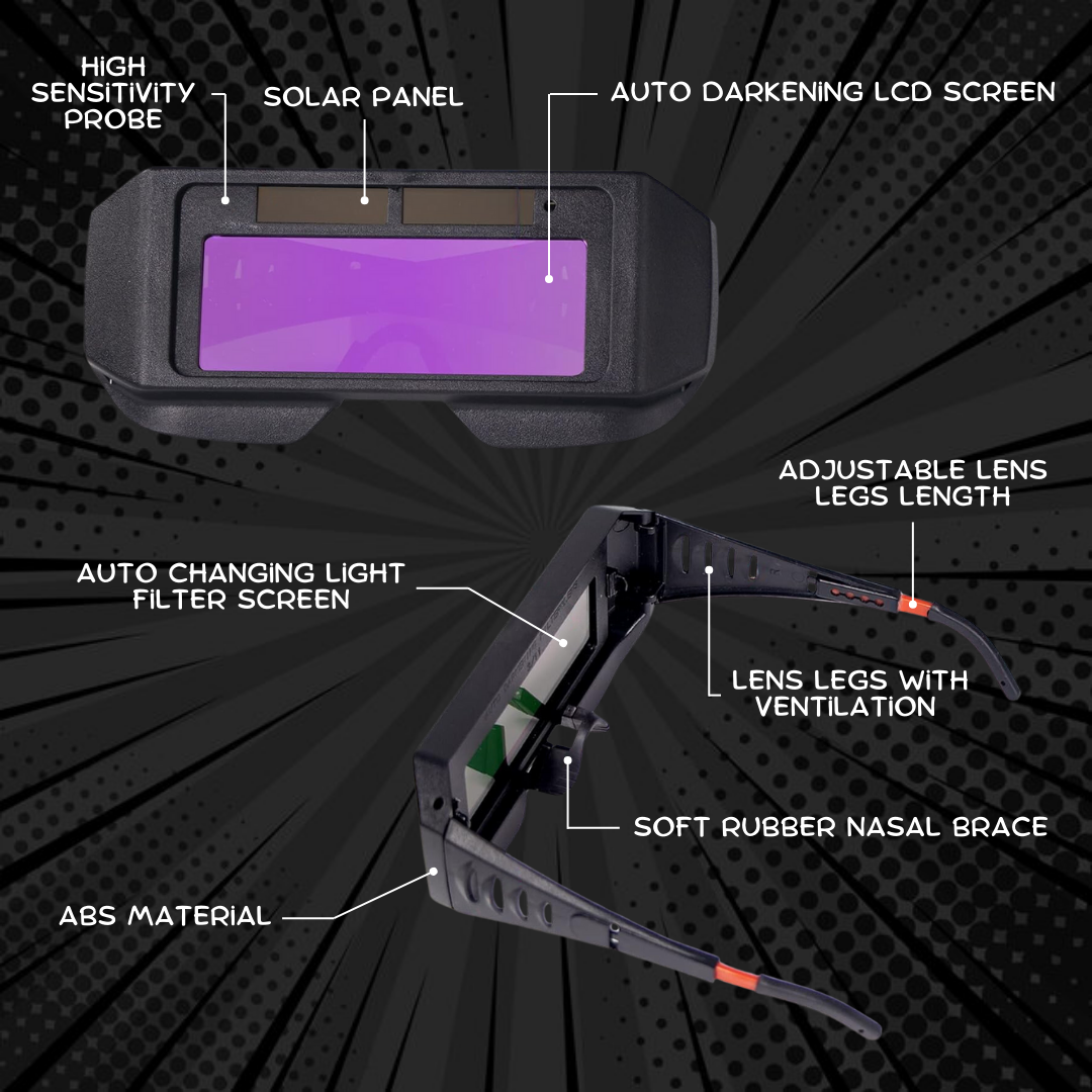 Auto Darkening Welding Goggles