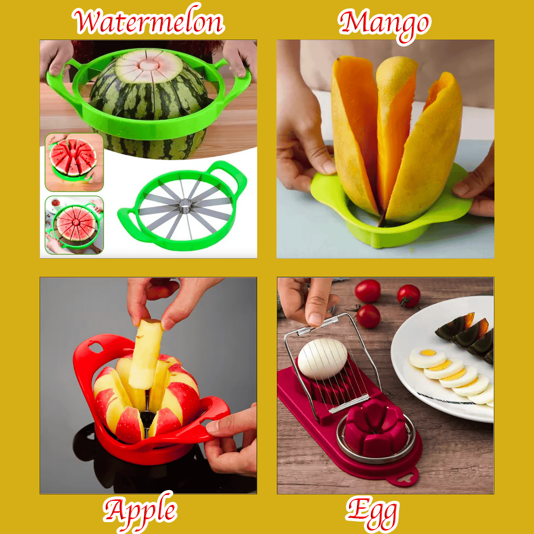 Slicer Cutter Stainless Steel - Buy 1 Get 3 Free