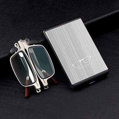 Faltbare tragbare hochauflösende Unisex-Lesebrille mit blauem Lichtschutz und ermüdungsresistent