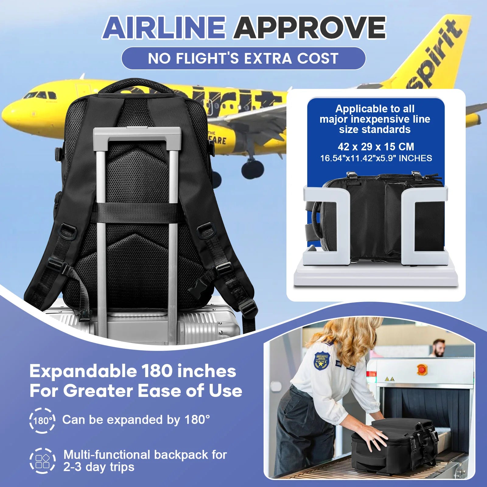 Vacuum Compression Backpack - Pump Free 🎁 Gift