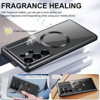 Metal Alloy Wireless Charging Magnetic MagSafe Phone Case For Samsung
