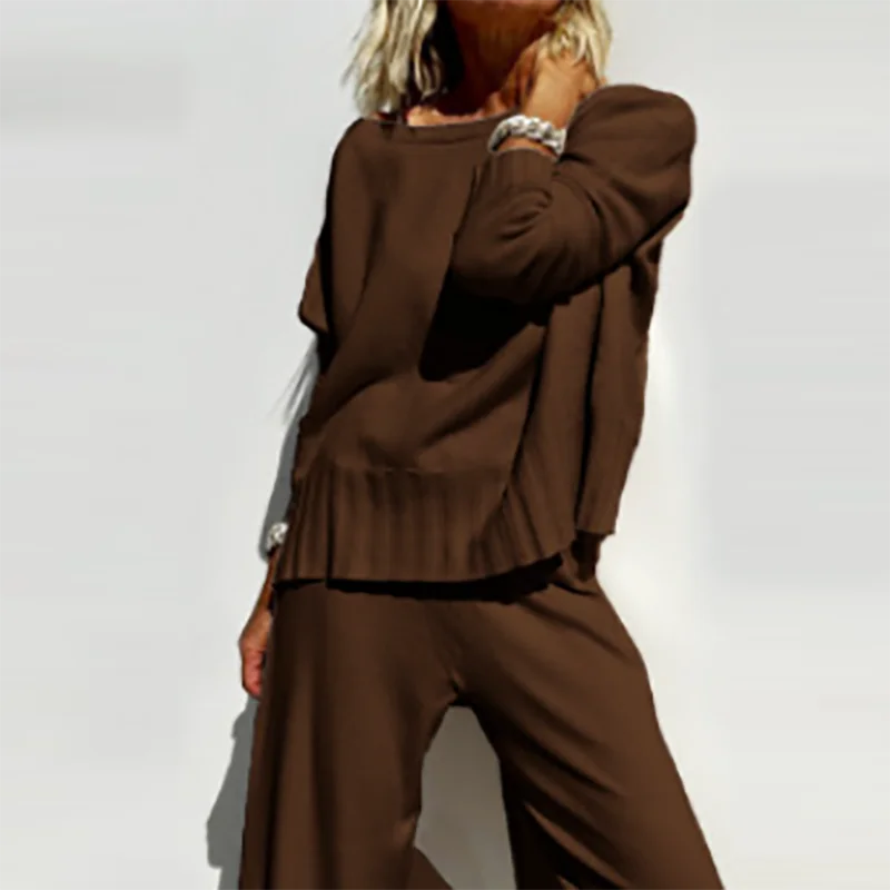 Heet Aanbod Zachte Kasjmier Informele Trui Set