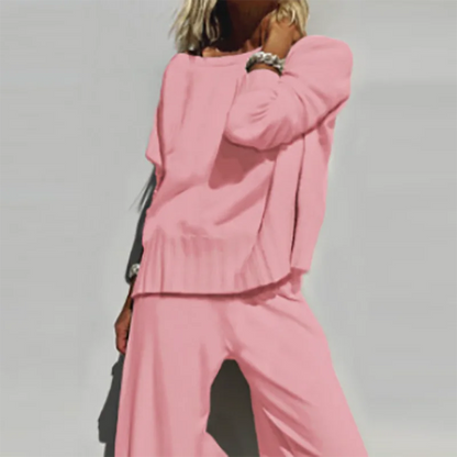 Heet Aanbod Zachte Kasjmier Informele Trui Set