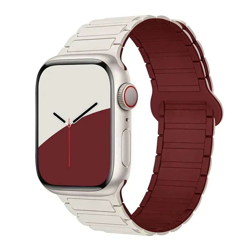 Magnetic Silicone Strap For Apple Watch