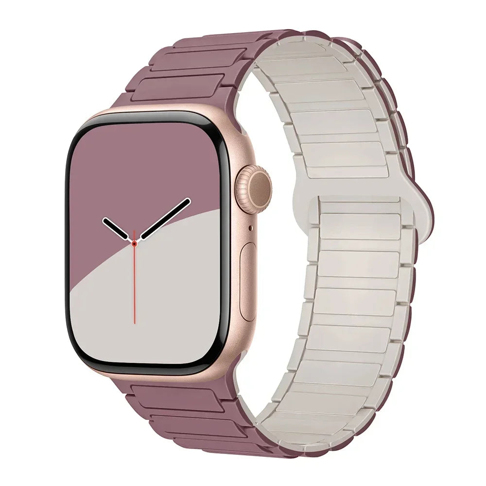 Magnetic Silicone Strap For Apple Watch
