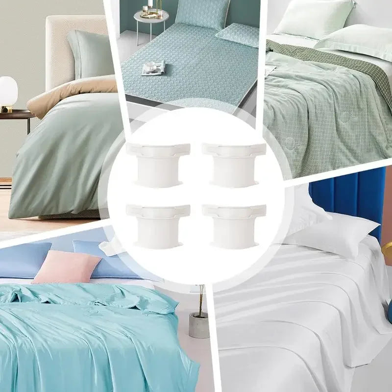 4pcs Bed Sheet Holders Straps Fitted