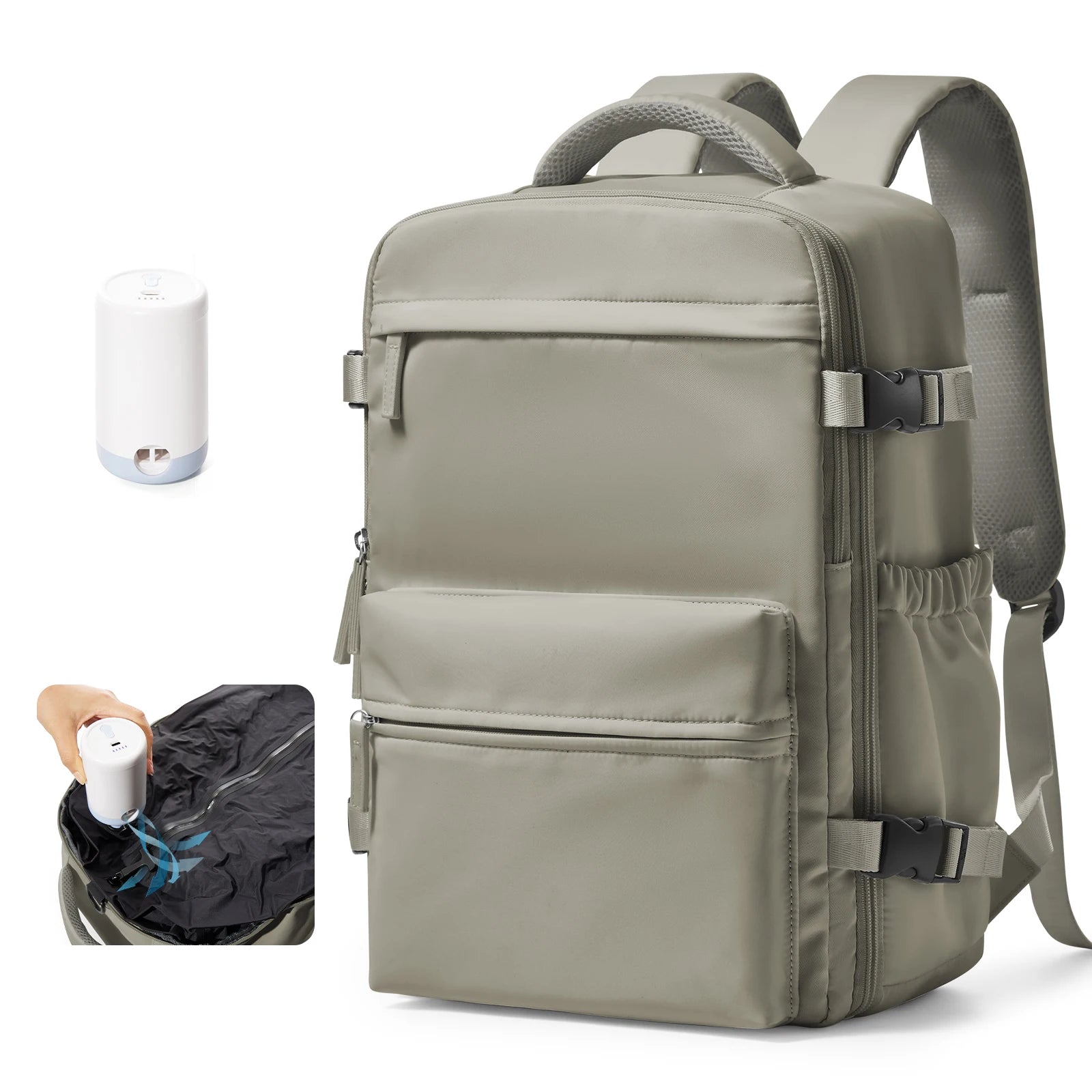 Vacuum Compression Backpack - Pump Free 🎁 Gift