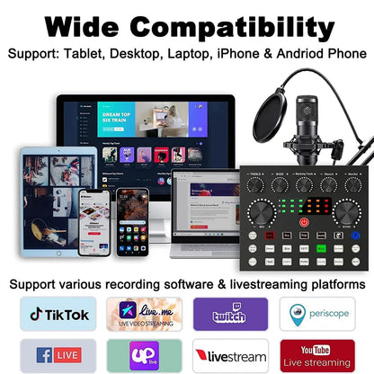 Zaho™ Podcast Equipment Bundle Pro (full set)