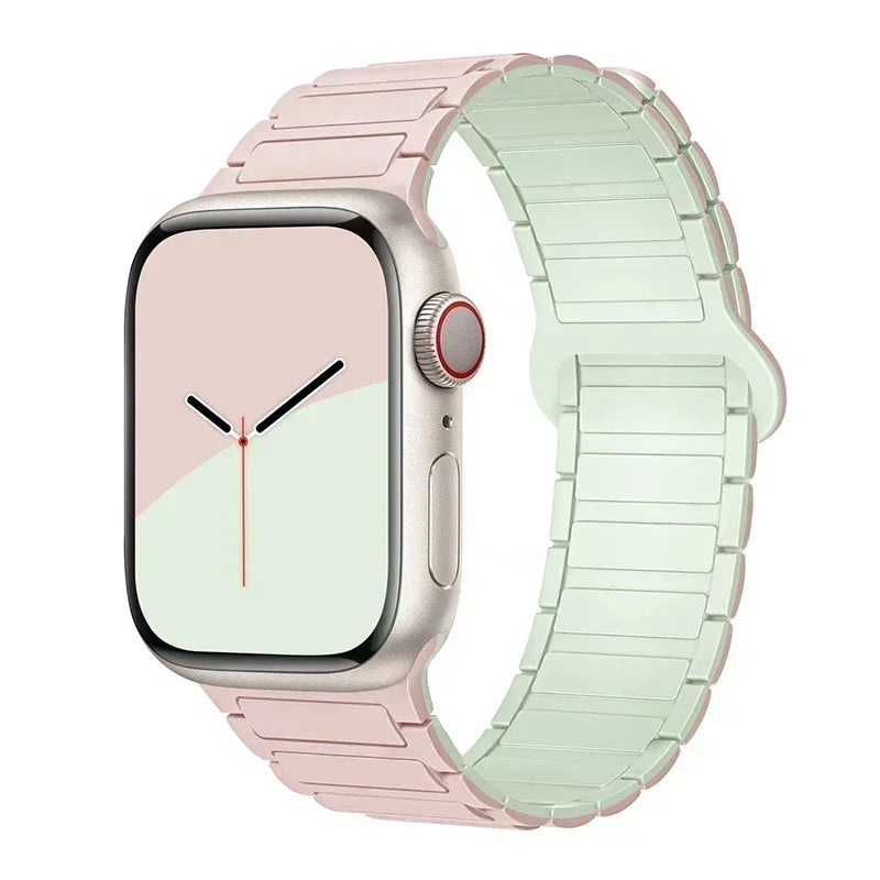 Magnetic Silicone Strap For Apple Watch