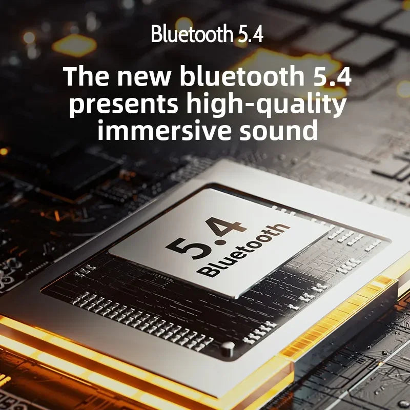 Retro Camera Style Headset - Bluetooth 5.4 - Noise Cancelling