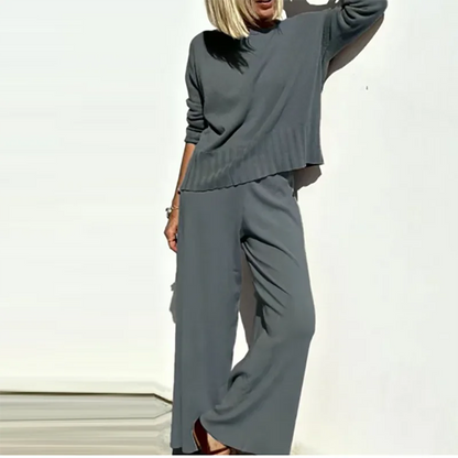 Heet Aanbod Zachte Kasjmier Informele Trui Set