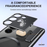 Metal Alloy Wireless Charging Magnetic MagSafe Phone Case For Samsung