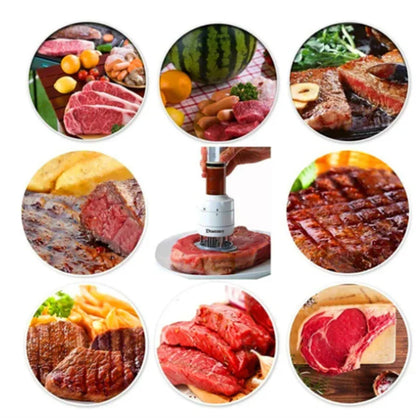 2 In 1 Meat Tenderizer Marinade Injector Barbecue Seasoning Sauce Injectors