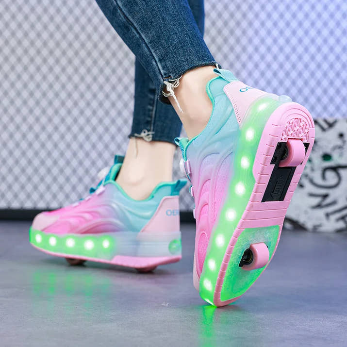 Led Light Roller Skate Shoes
