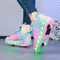 Led Light Roller Skate Shoes
