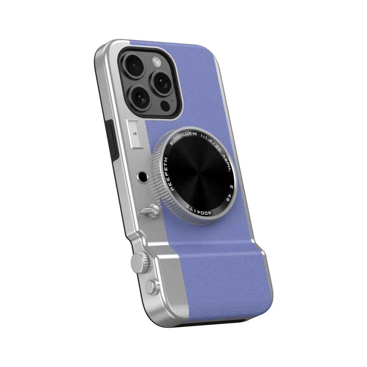 Integrated camera phone case