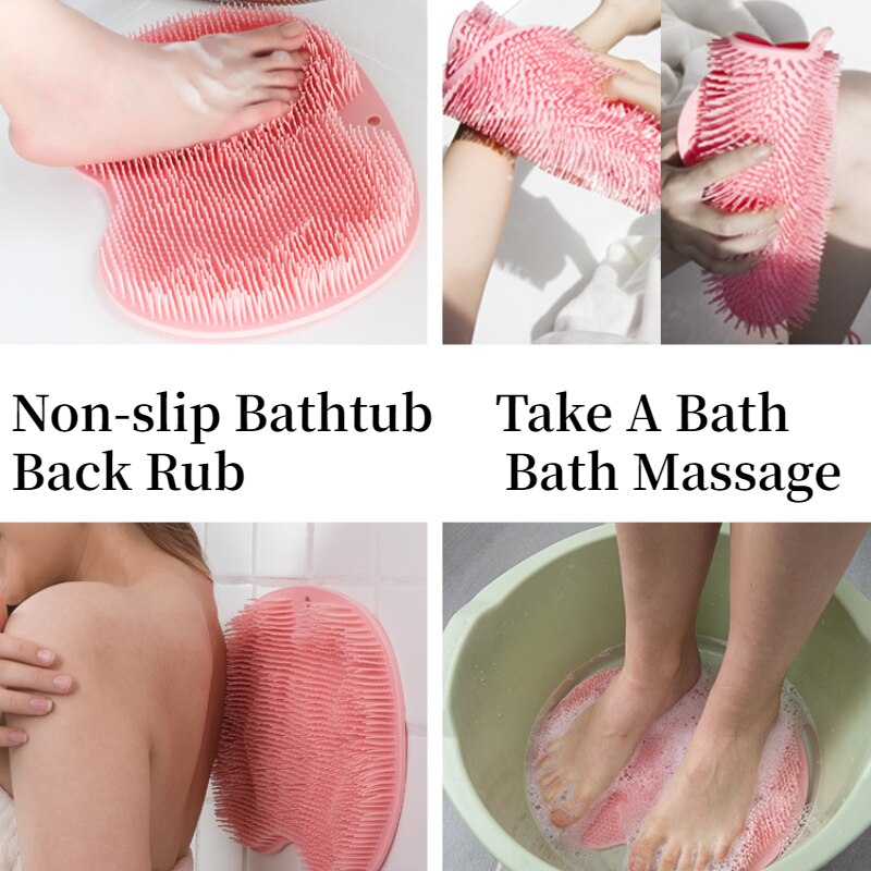 Shower Foot & Back Scrubber, Massage Pad