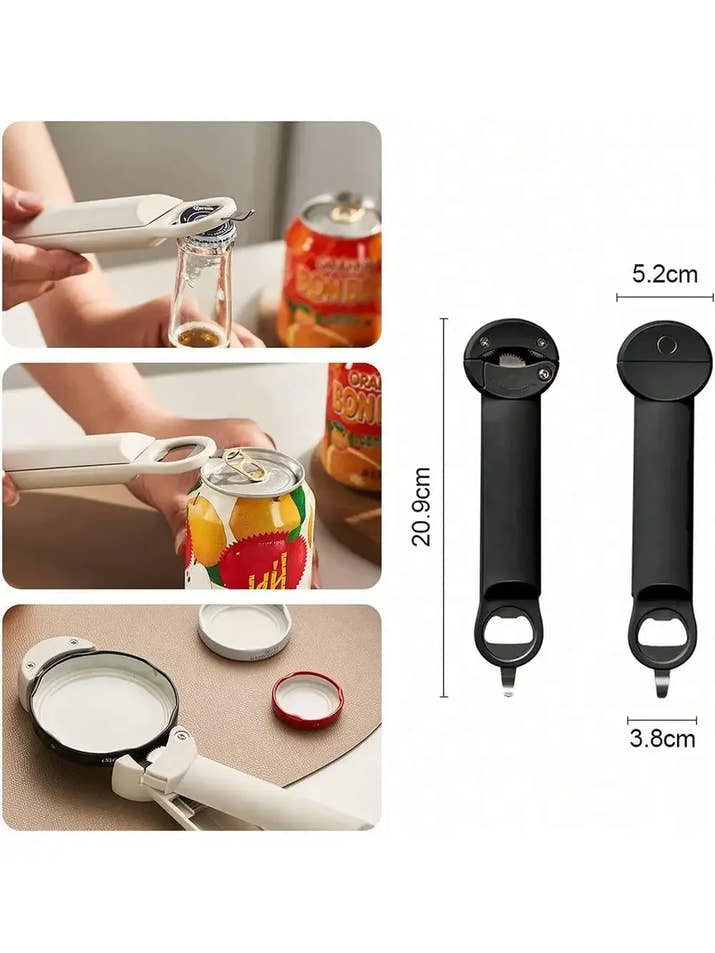 Multifunctional Magnetic Can Opener