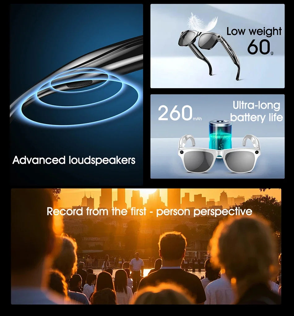 Zaho AI Slimme Zonnebril 2026