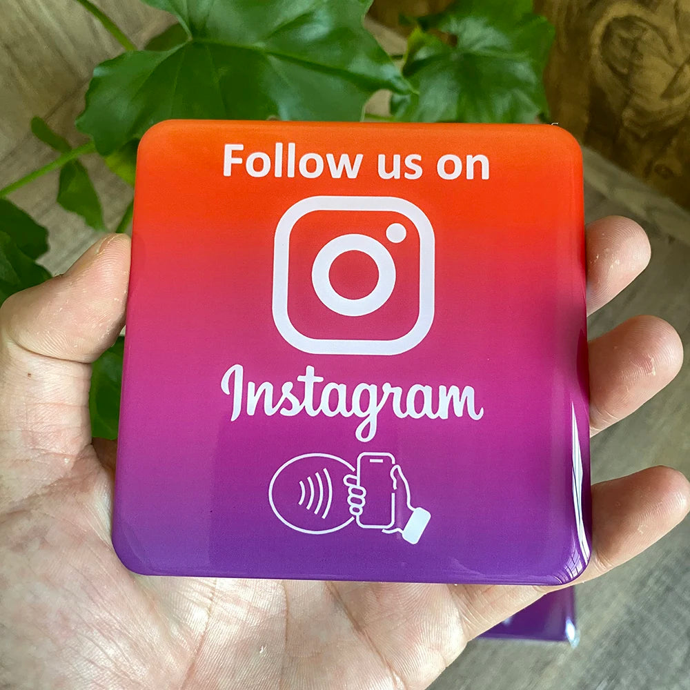Review Plaque NFC Tap Card