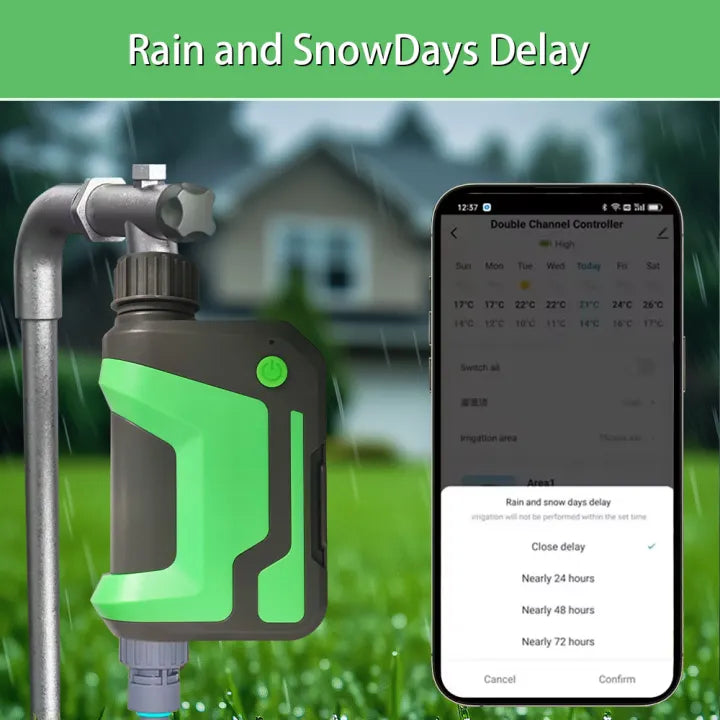 Wifi Smart Sprinkler Timer Garden Hose Watering System