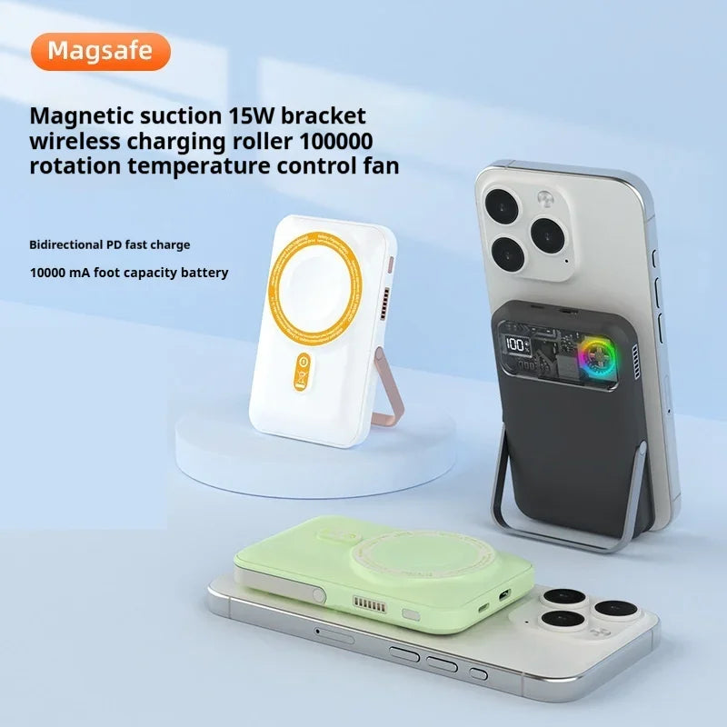 Magnetic Power Bank Portable With Frame For iPhone
