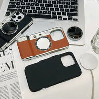 Integrated camera phone case