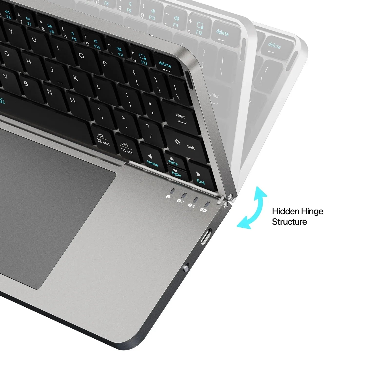 Touch Nova | Foldable Wireless Keyboard with Touchpad