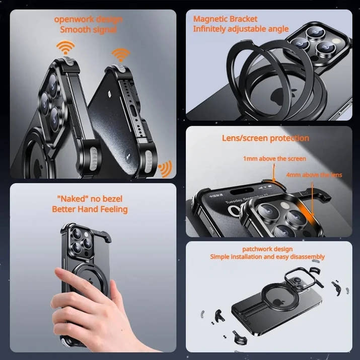 2024 New In - Metal iPhone Case