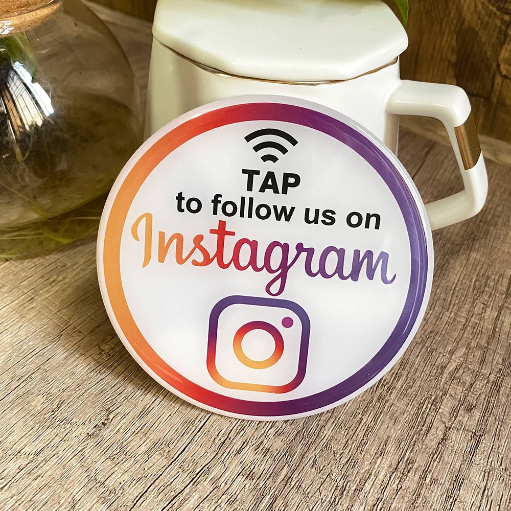 Review Plaque NFC Tap Card